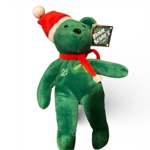 Salvino’s Bamm Beano’s “McGwire 25” Plush Bear – NWT ⚾️